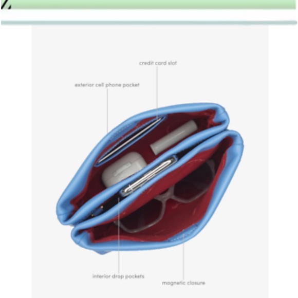 NWT Hammitt Duke Skylight Blue
Brushed Gold Hand Bag - Picture 7 of 11